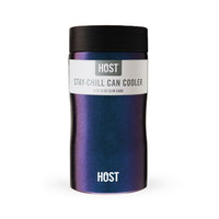 Stay-Chill Slim Can Cooler in Galaxy Black by HOST®