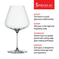 Spiegelau Definition 34 oz Burgundy Glass (set of 2)