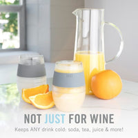 Wine FREEZE™ Cooling Cup in Marble by HOST®