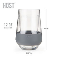 Wine FREEZE™ XL Cooling Cup in Gray by HOST®