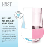 Wine FREEZE™ XL Cooling Cups in Tinted Set(set of 4)OST®