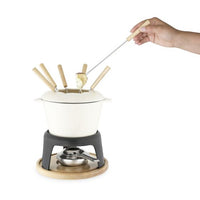 Cast Iron Fondue Set by Twine®