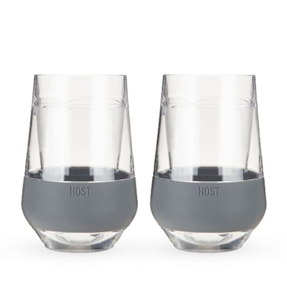 Wine FREEZE™ XL Cooling Cups in Gray (set of 2) by HOST®