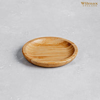 Bamboo Round Plate 4" inch | For Appetizers-12
