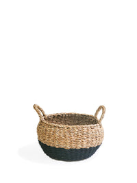 Ula Floor Basket - Black-6