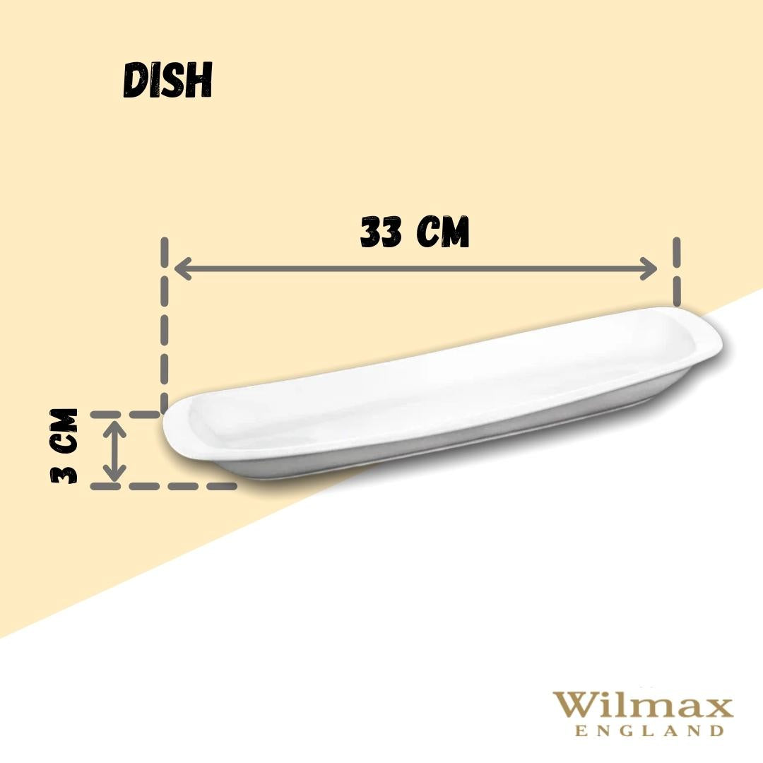 White Celery Tray / Dish 13" inch | 33 Cm-4