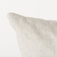 Neutral Sand Basket Weave Accent Throw Pillow-4