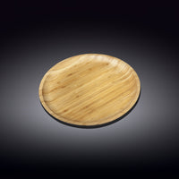 Bamboo Round Plate 7" inch | For Appetizers / Barbecue-1