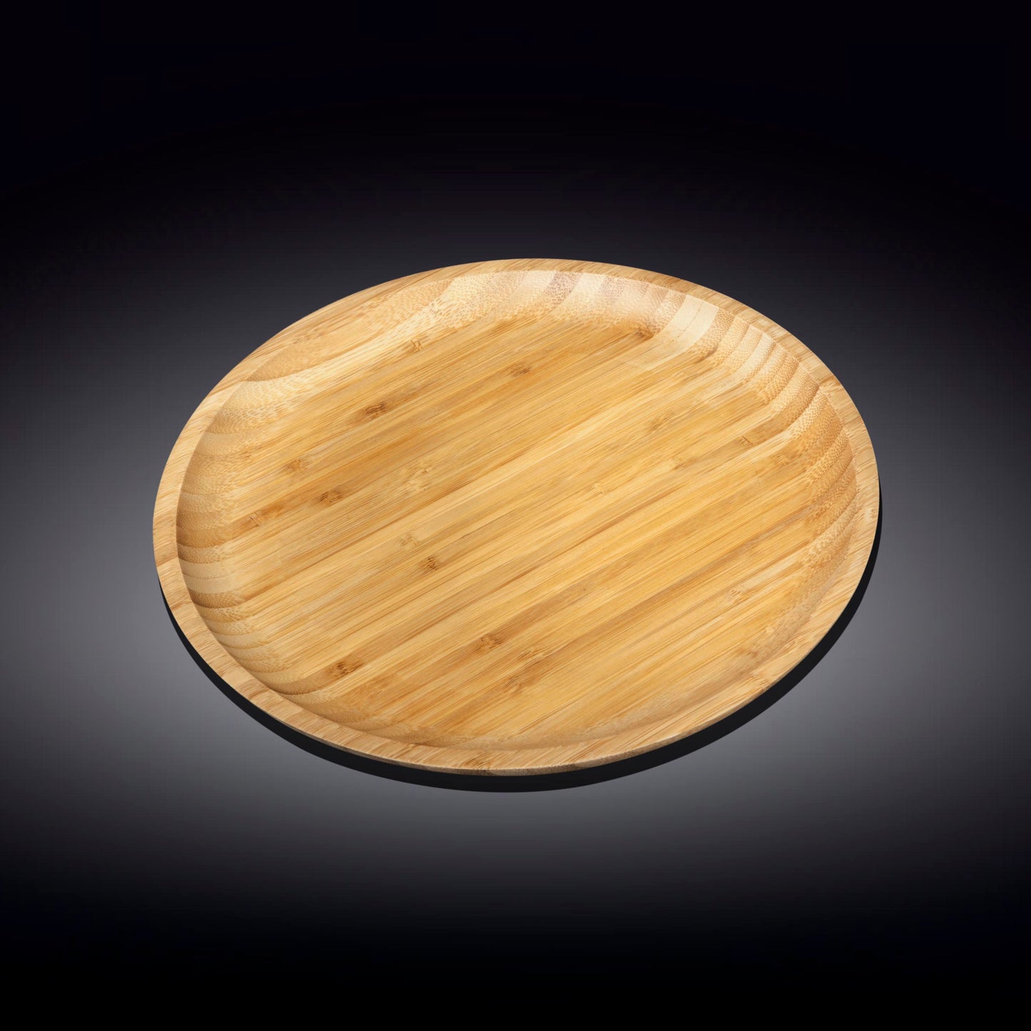 Bamboo Round Plate 11" inch | For pizza / Barbecue / Steak-22