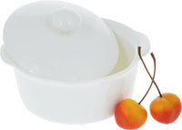 White Soup Cup With Lid 4.5" inch | 9 Fl Oz-3