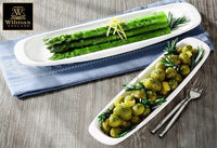 White Celery Tray / Dish 13" inch | 33 Cm-5