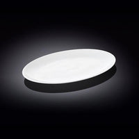 Set Of 3 White Oval Plate / Platter 12" inch | 30.5 Cm-1