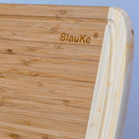 Large Wood Cutting Board for Kitchen 14x11 inch - Bamboo Chopping Board with Juice Groove - Wooden Serving Tray-12