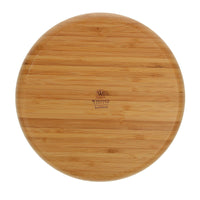 Bamboo Round Plate 11" inch | For pizza / Barbecue / Steak-4