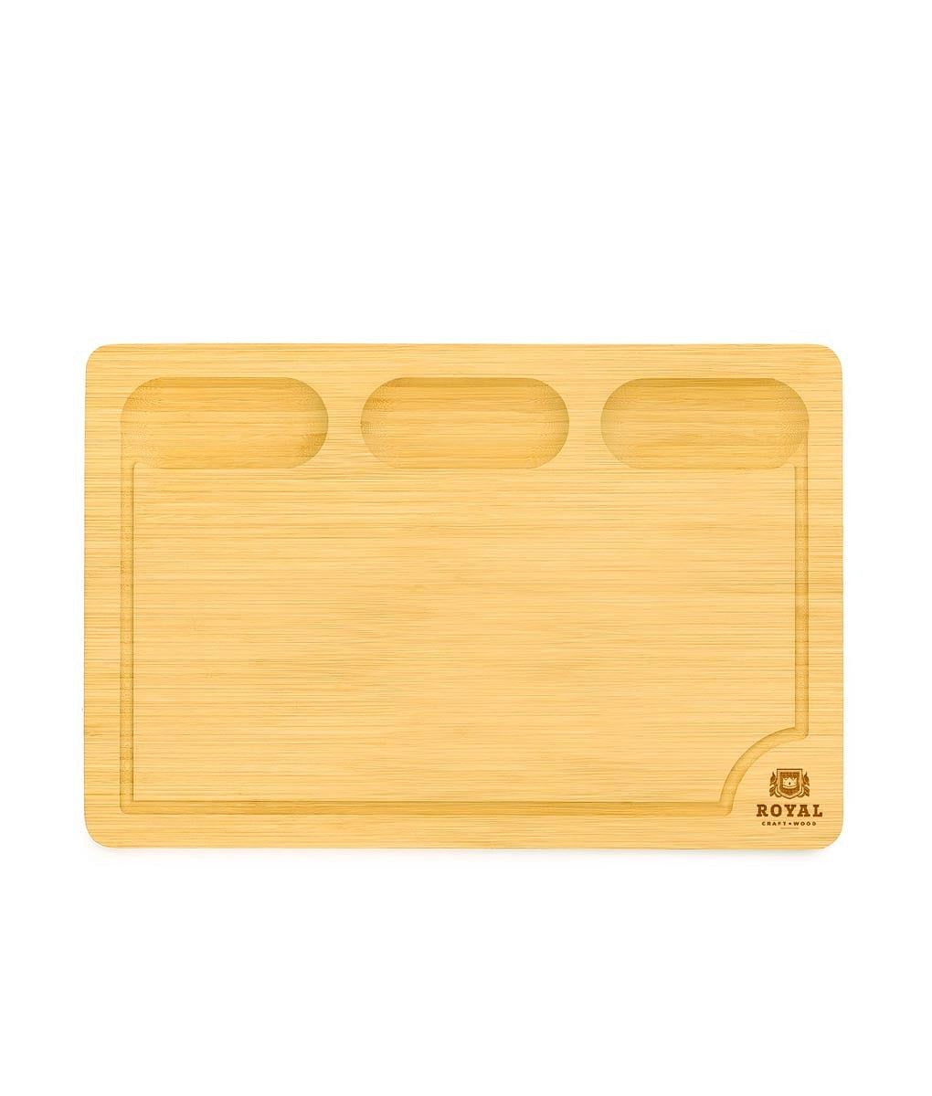 Cutting Board with Compartments 18 x 12"-1