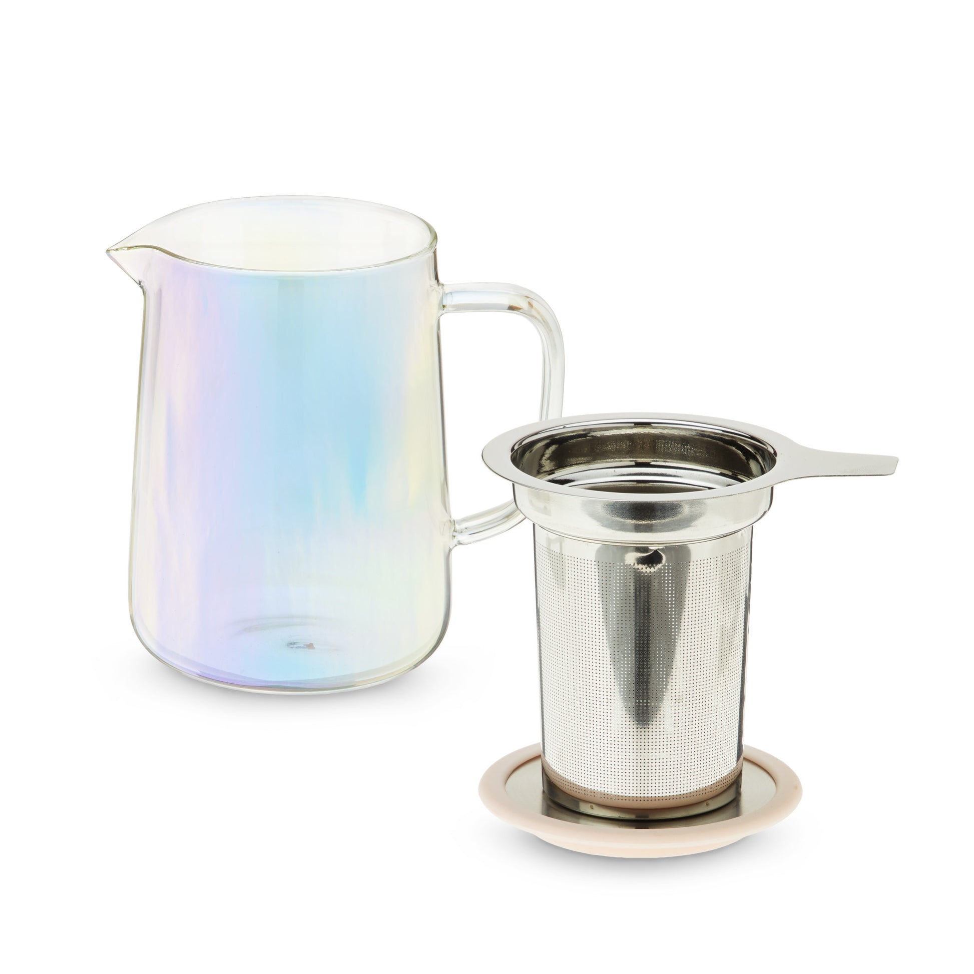 Chas™ Mini Glass Teapot & Infuser by Pinky Up-0