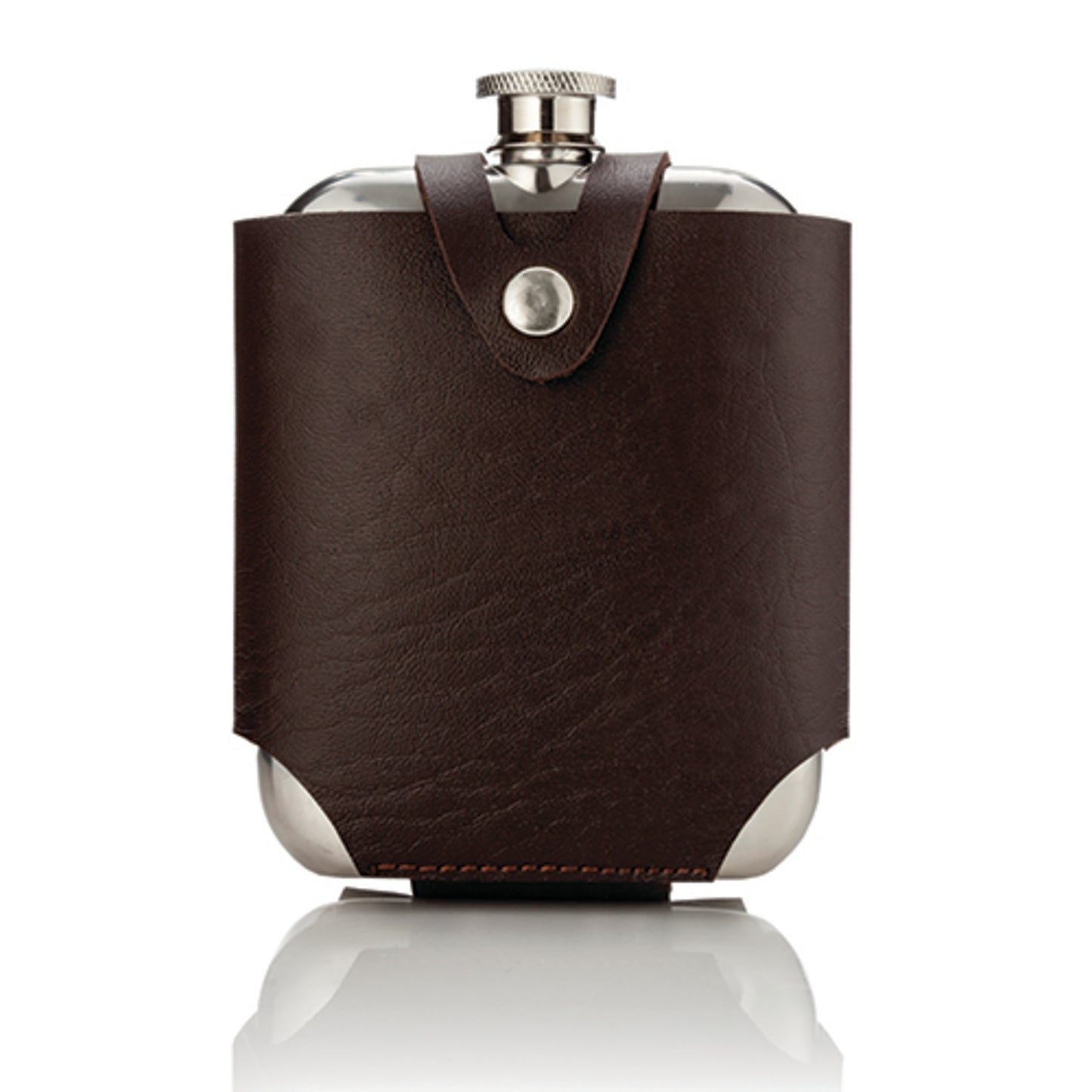 Stainless Steel Flask and Traveling Case by Viski®-0