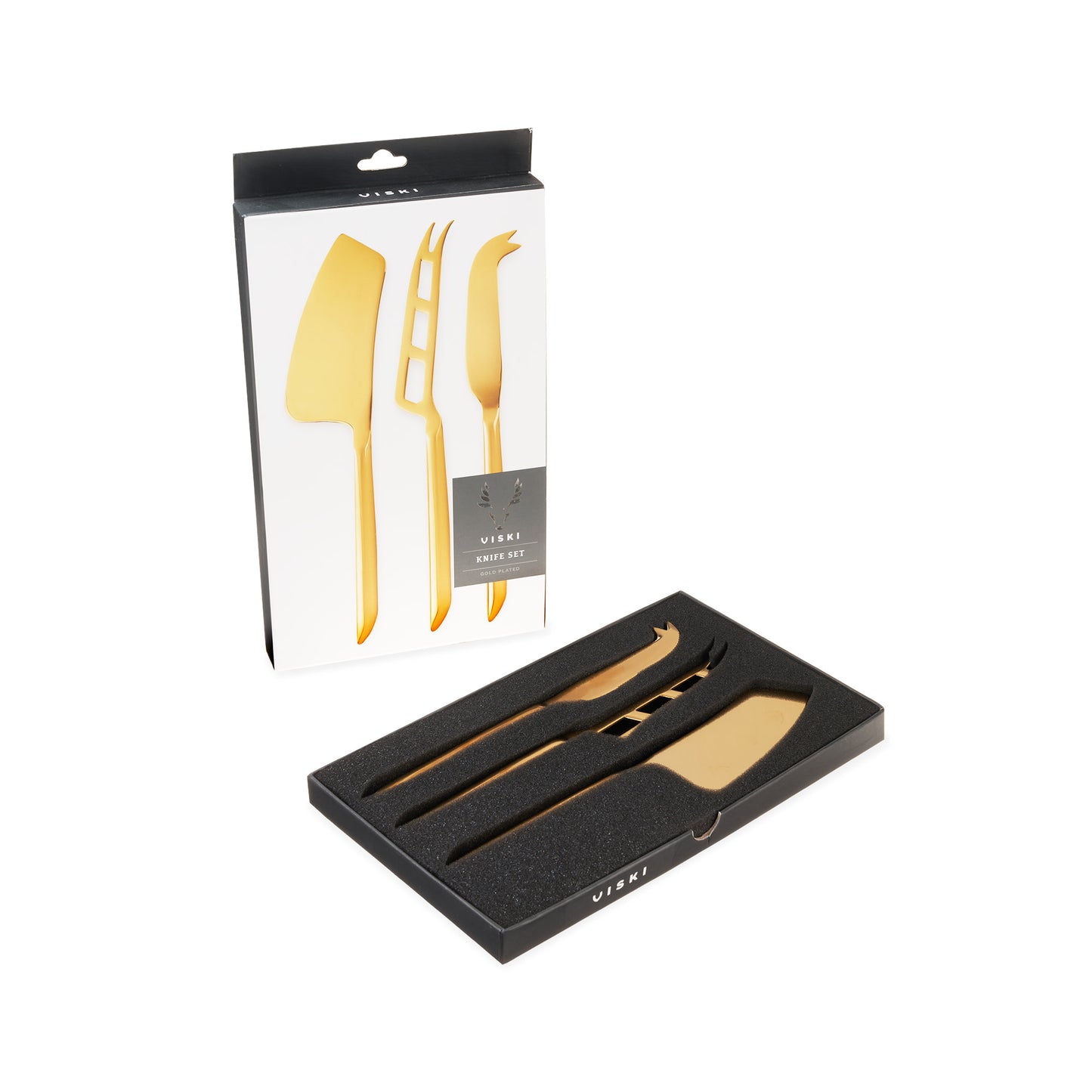 Gold Cheese Knives by Viski®-0