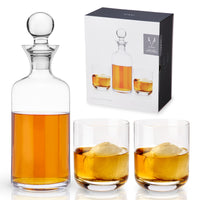 Modern Liquor Decanter & Tumblers by Viski-0