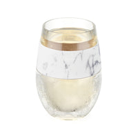 Wine FREEZE™ Cooling Cup in Marble by HOST®-0
