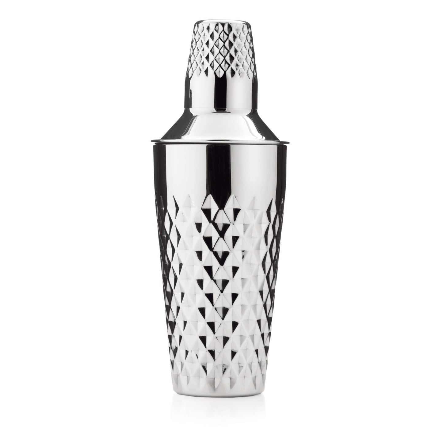 Stainless Steel Faceted Cocktail Shaker by Viski®-0